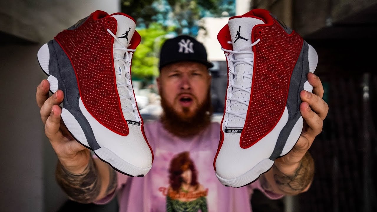 HOW GOOD ARE THE JORDAN 13 RED FLINT SNEAKERS?! (Early In Hand Review ...