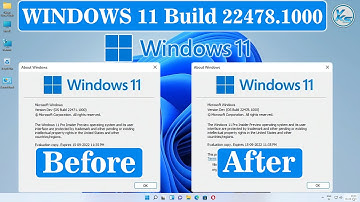 ✅ Windows 11 Insider Preview Build 22478 | Windows 11 New Update 14-10-2021