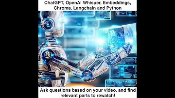 Using ChatGPT to query your videos - ChatGPT, Chroma, LangChain, Python - Tutorial