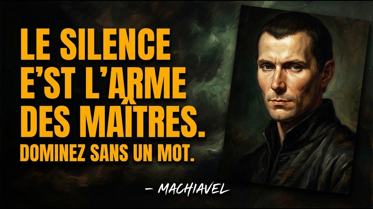 Tu deviens libre le jour où tu cesses de chercher à comprendre les autres — Machiavel