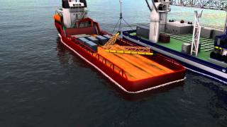 4004 ASV Subsea construction animation