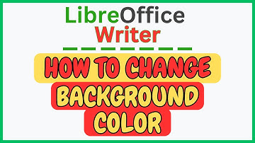 How To Change The Page Background Color In LibreOffice Writer | Step-by-Step Guide!