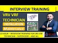 VRV VRF INTERVIEW TRAINING