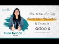 How to Use the Copy Access User Application and Template in Odoo App
