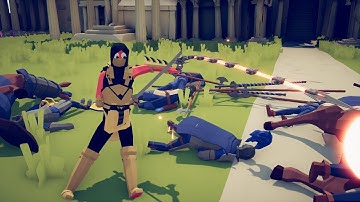 SCORPION ( MORTAL KOMBAT ) vs EVERY UNIT - TABS - Totally Accurate Battle Simulator