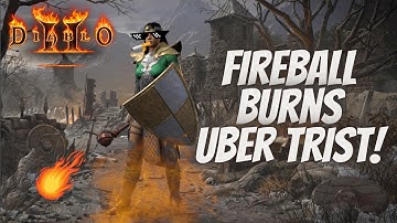 FIREBALL Sorc is this GOOD vs UBERS? - Diablo 2 Resurrected