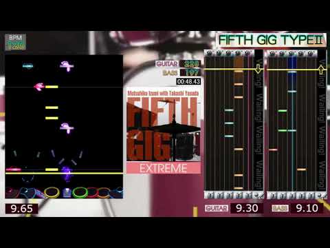GITADORA / FIFTH GIG TYPEII - EXTREME (GuitarFreaks XG2 & DrumMania XG2)