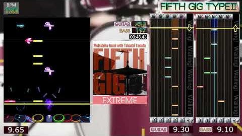 GITADORA / FIFTH GIG TYPEII - EXTREME (GuitarFreaks XG2 & DrumMania XG2)