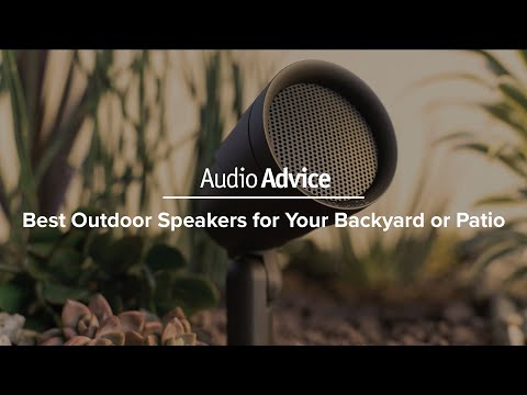 Best Outdoor Speakers for Your Backyard or Patio