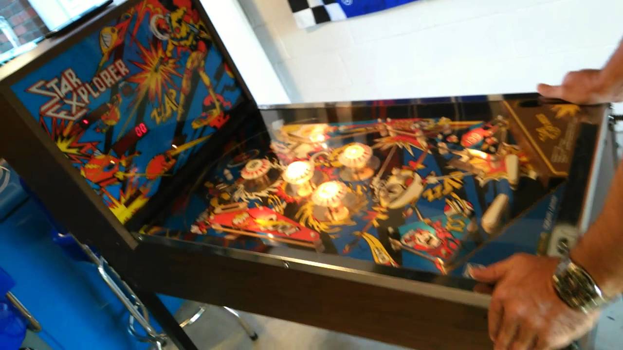 Star explorer 70's (Philips) home pinball machine YouTube