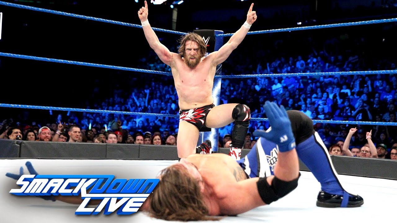 Daniel Bryan Vs Aj Styles Smackdown Live April 10 2018 Youtube