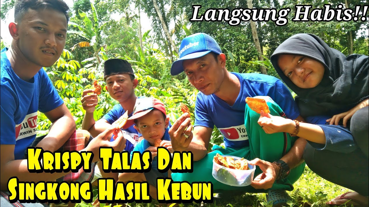 OLAHAN HASIL ALAM||KRISPY TALAS DAN SINGKONG