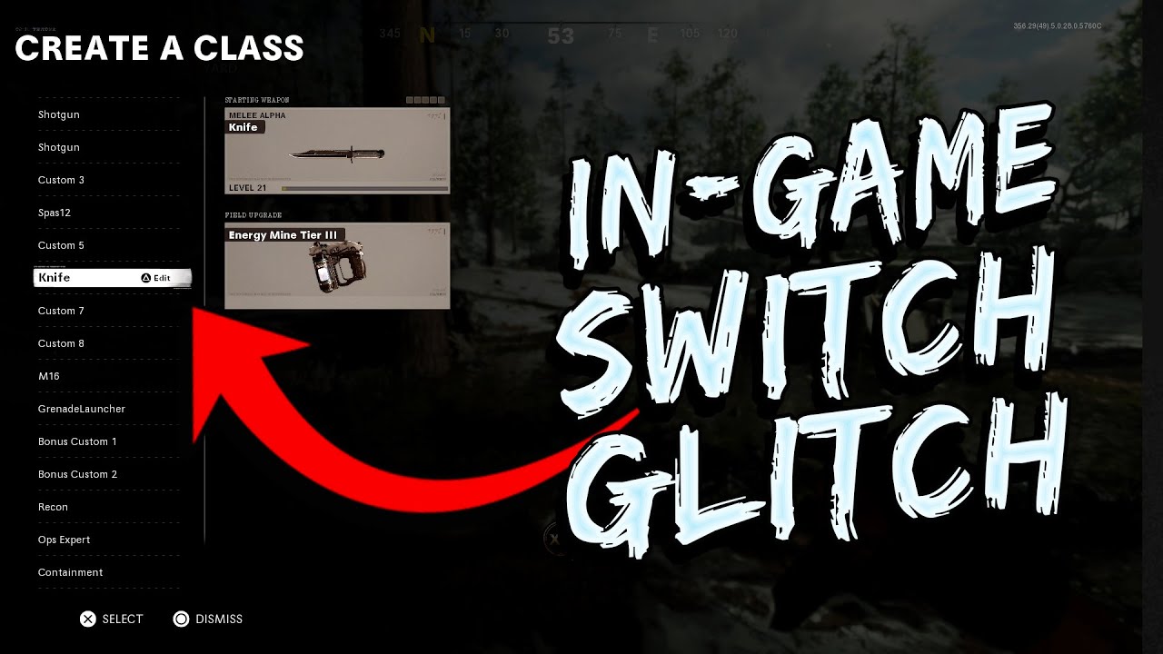 SWITCH GLITCH/Trick (Change LOADOUT Mid-Game) No BleedOut - Cold War  Zombies - YouTube