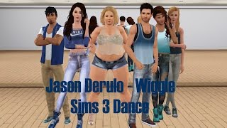 Sims 3 Dance - Wiggle By Jason Derulo