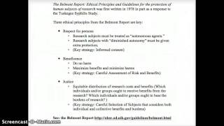 Belmont Report