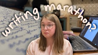 how much can I write in one day? 🍓 productive writing vlog~