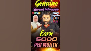 🤑மாசம் ரூ.5,000 வேணுமா?👌| PM Internship | 💰 ₹5,000 government internship! kaashiv infotech reviews