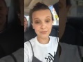 Millie Bobby Brown - Instagram Livestream 07-13-2017