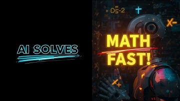 This AI Solves MATH Problems Really Fast?