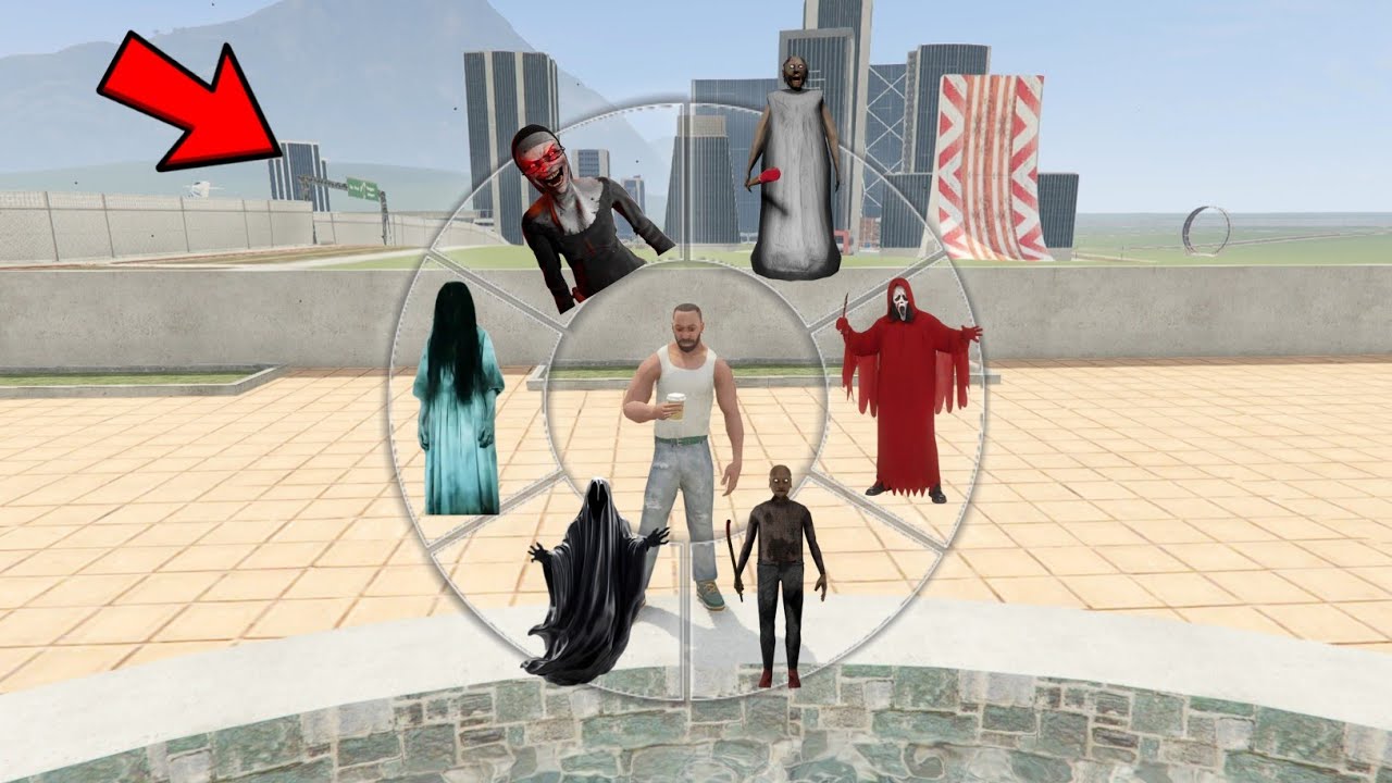 🔥 PLAYING AS Every "GHOST CHARECTOR" in INDIAN BIKE DRIVING 3D