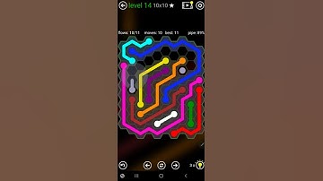 How To Solve Flow Free Hexes Jumbo Pack 2 Level 14 10x10 Board Walk Through Solution Walkthrough