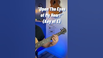 Thumbnail of "Open The Eyes of My Heart" by Paul Baloche (Key of E)