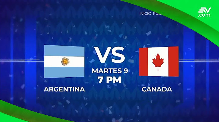 Argentina vs Canadá - América 2024 🏆 Martes 9 De Julio | Promo @Ecuavisa