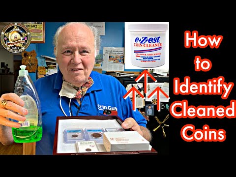 How To Identify Cleaned Coins. Is Your Coin Cleaned And Should You Clean It?