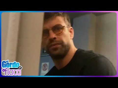 Piqué reacciona agresivo ante nuestras cámaras | El Gordo y La Flaca