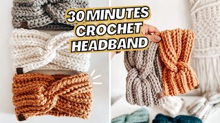 Easy Paine Crochet Headband | Beginner Friendly Pattern | CJ Design Blog