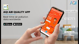 AQI Air Quality Index App's Tutorial Video | Check Air Pollution Level Worldwide screenshot 2