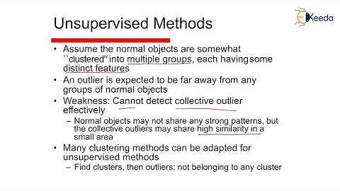Outlier Detection Methods: Supervised, Semi Supervised, Unsupervised, Proximity Based, Clustering Ba