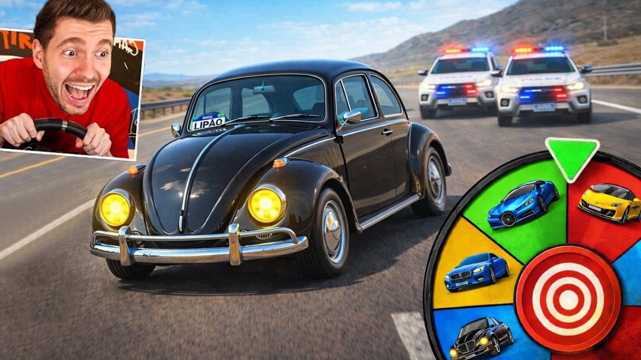 @LipaoGamer dirigindo CARROS que a ROLETA DECIDE! - The Crew Motorfest | Ubisoft Brasil