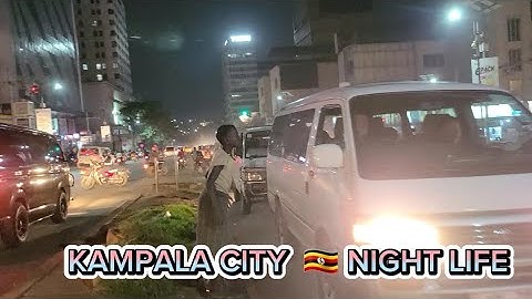 The beauty of Kampala downtown & uptown at night is worth your time.