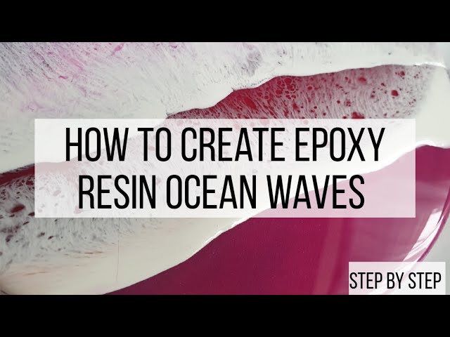 Create Ocean-inspired Resin Art With This Complete Making Waves Kit,  Including Everything to Make Two Projects Tutorial & Free Shipping 