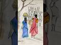 #painting #bangaliart #art #youtubeshort #shorts #viralvideo #viralart #watercolorpainting #trending