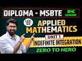 Applied Mathematics 2 - Indefinite Integration | MSBTE #integration #appliedmathematics #ravindrasir