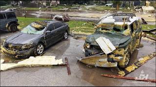 Tornado causes damage in Markham, Illinois