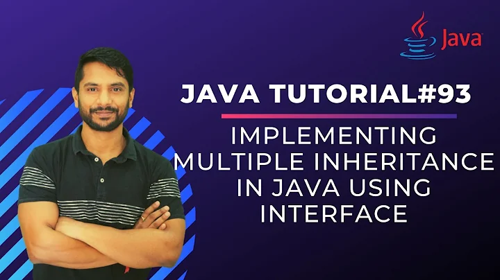 Implementing Multiple Inheritance in Java | Java Interface | In Hindi