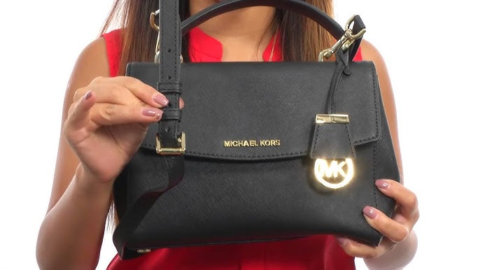 Michael Kors Ava Medium in Saffiano and New Ava in Smooth Leather 