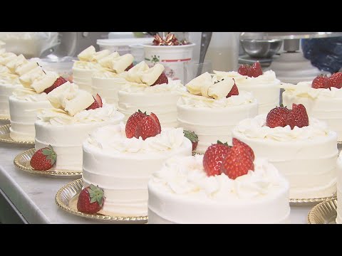 卵・イチゴ・ガス代…“値上げの波”直撃　クリスマス間近、ケーキ店は大忙し