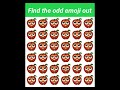 🤨ODD EMOJI OUT|Emoji Puzzle Brain Game |Emoji Riddle Challenge|#Shorts #Riddle_Challenge#viral#funn