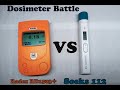 Dosimeter Battle - Radex RD1503+ and Soeks 112 Bitwa dozymetrów Geiger Counter sensitive test