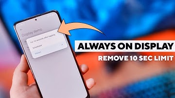 Always on Display 10 Seconds Limit Remove Karein | Redmi Note 10 Pro & Max AOD Fix