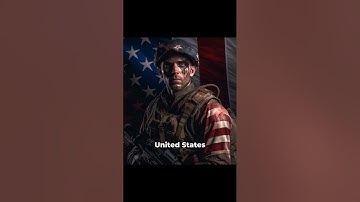 Countries as soldiers generated by AI - Part 1 #youtubeshorts #aiart #foryou