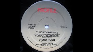 Disco Four - Throwdown Profile records 1983