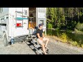 Summer Days in my Truck Camper (Made it to Idaho)