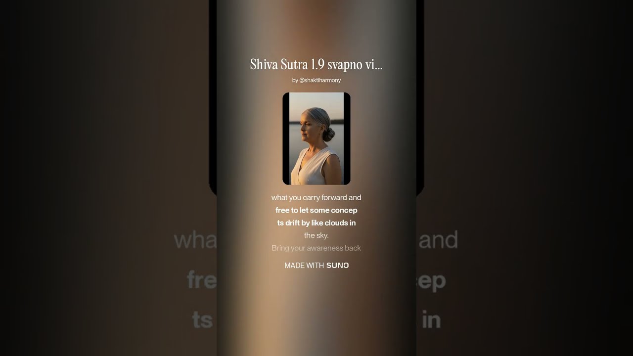 Shiva Sutra 1.9 svapno vikalpāḥ dream means mental constructs