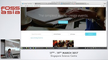Better Events with Open Event - FOSSASIA 2017