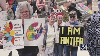 Local Artist Displays Political Collage At Cooperative Gallery